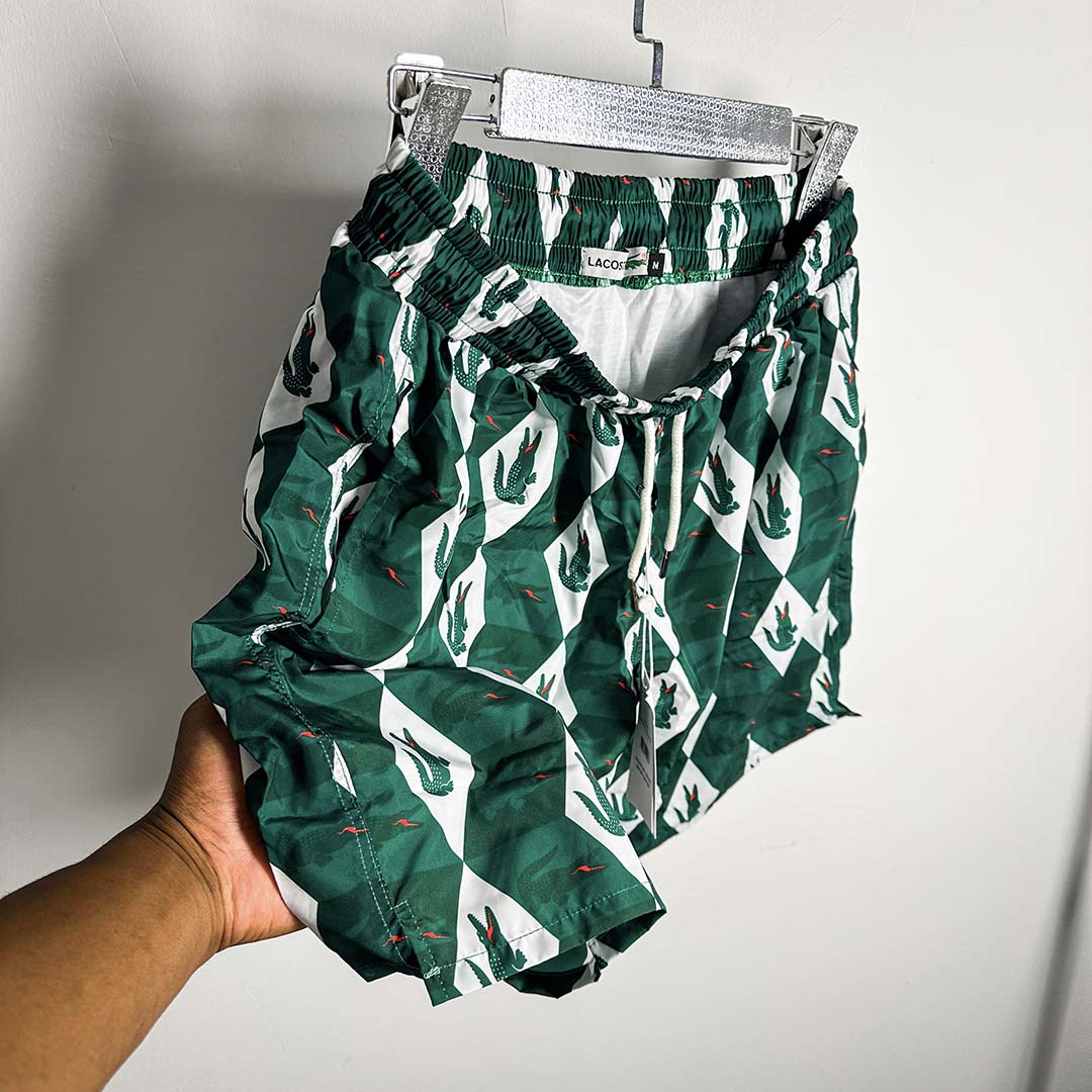 SHORT LACOSTE GREEN - V