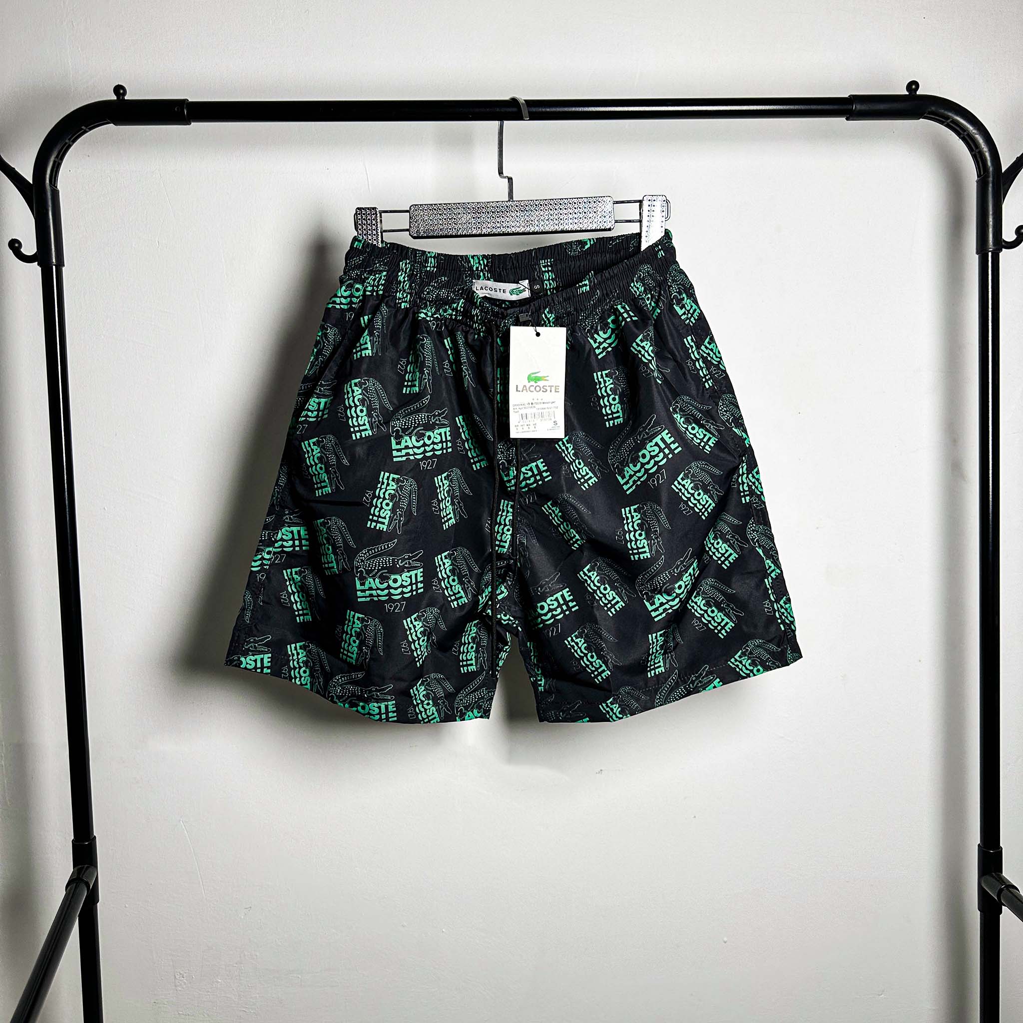 SHORT LACOSTE BLACK - VI