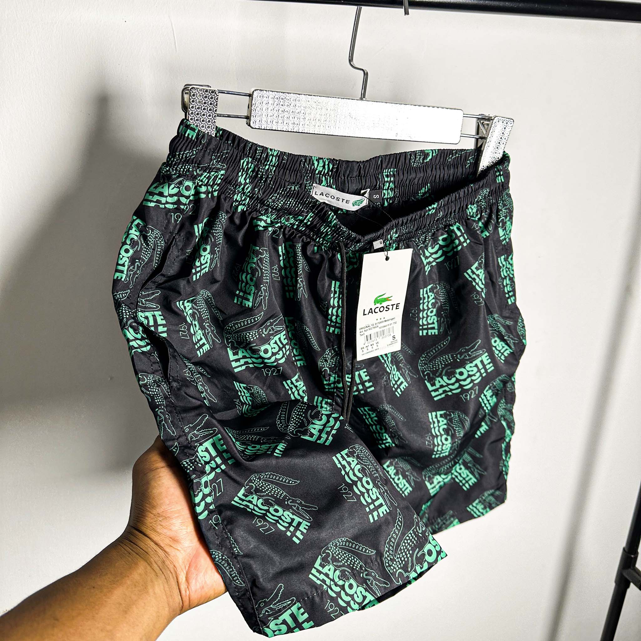 SHORT LACOSTE BLACK - VI