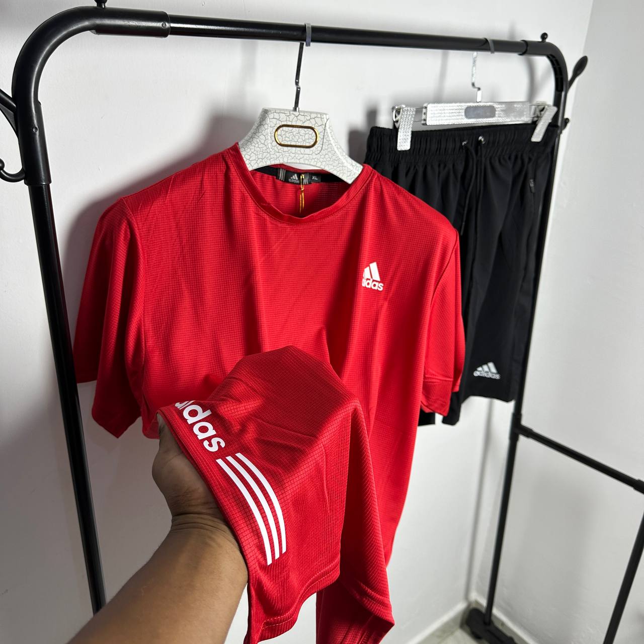 ENSEMBLE ADIDAS SUMMER - RED