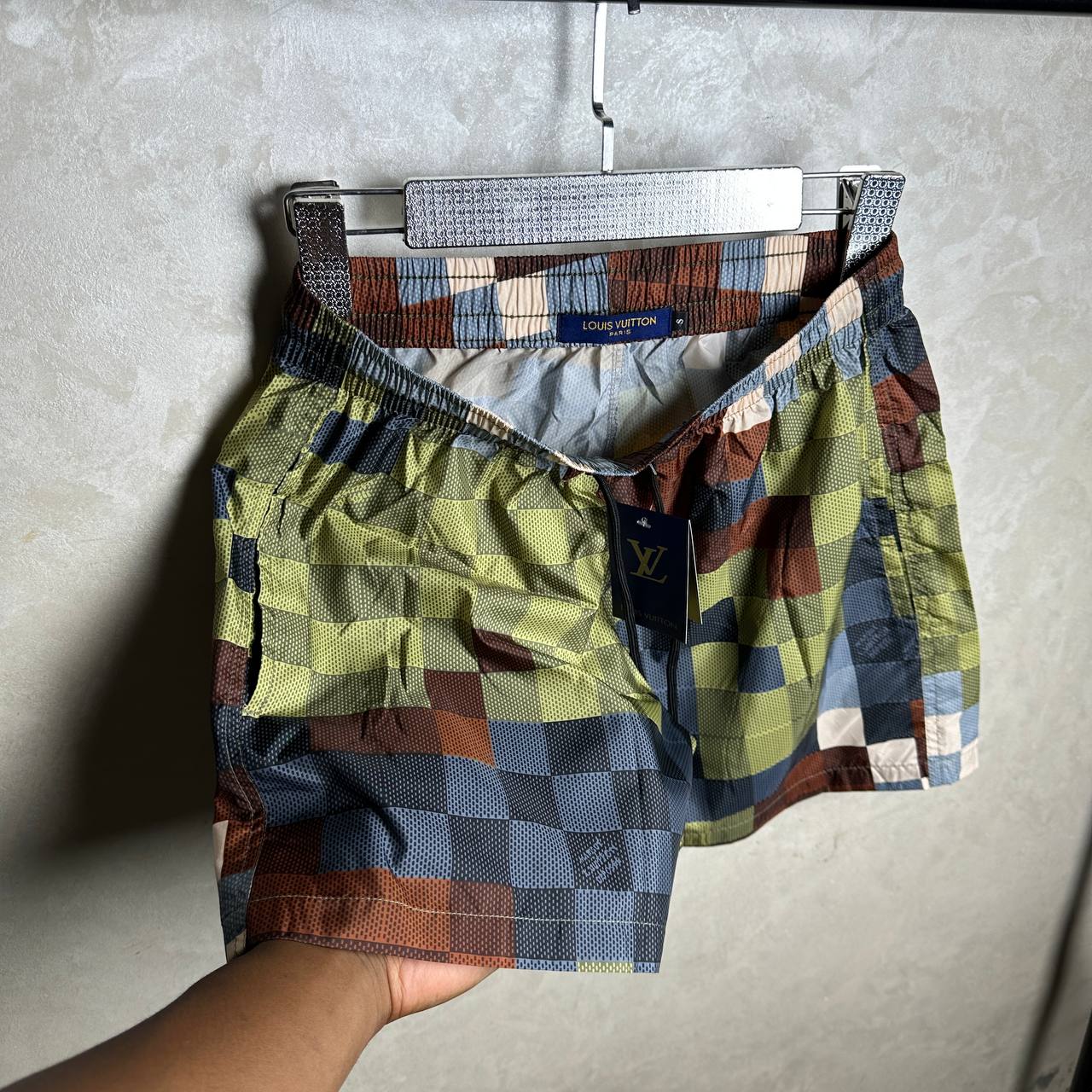 LV SHORT MONOGRAM GREEN