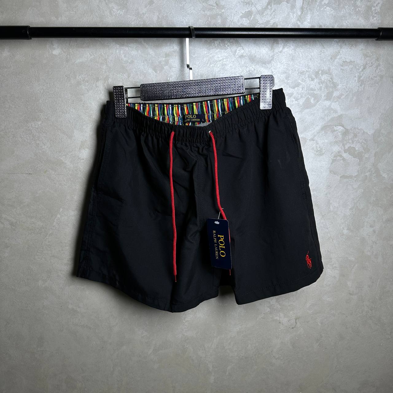 VELVO POLO SHORT - BLACK