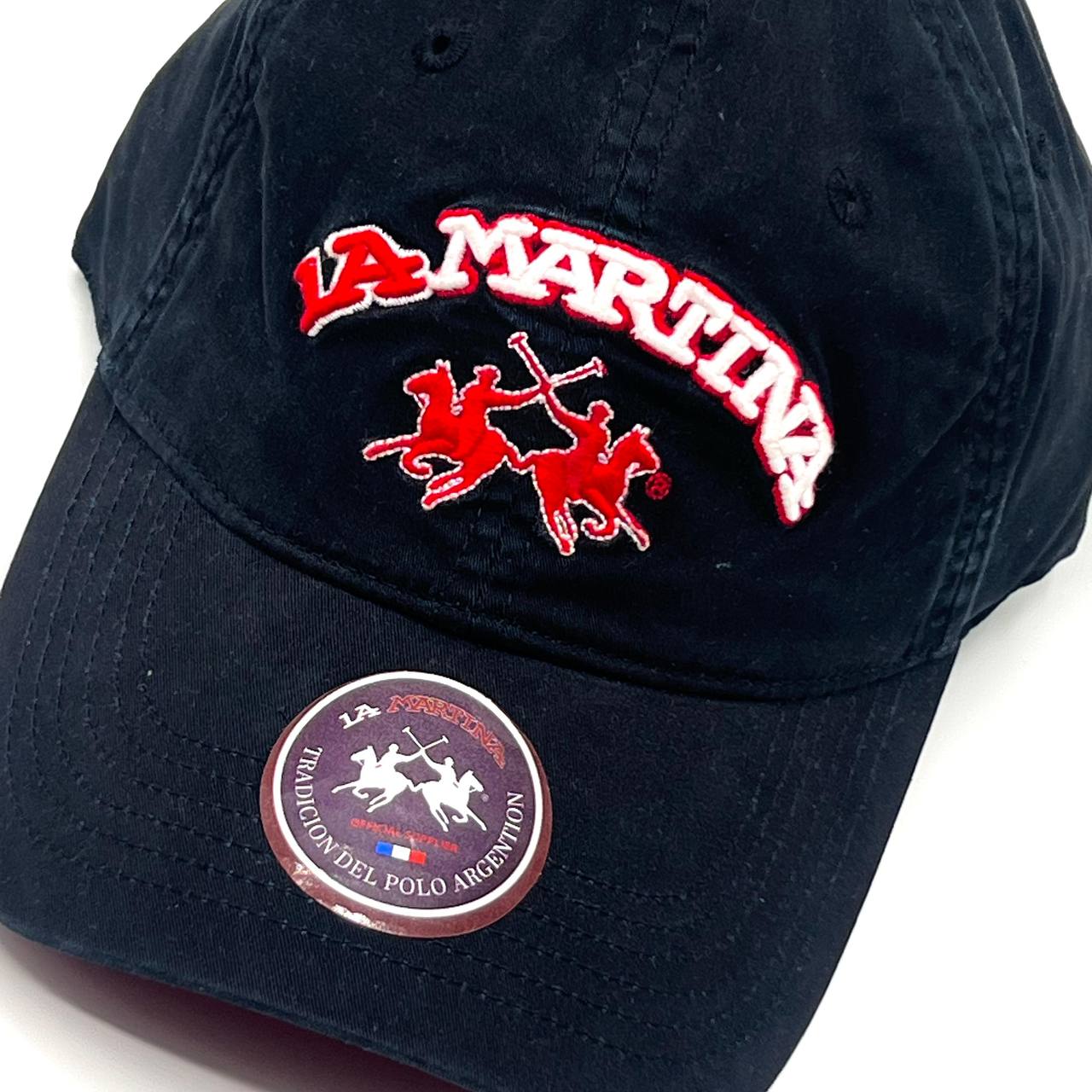 LA MARTINA CAP BLACK
