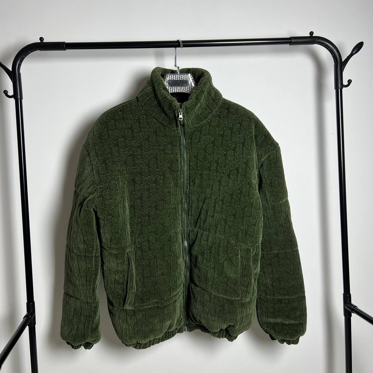 ZARA PUFFER JACKET OVERSIZED GREEN