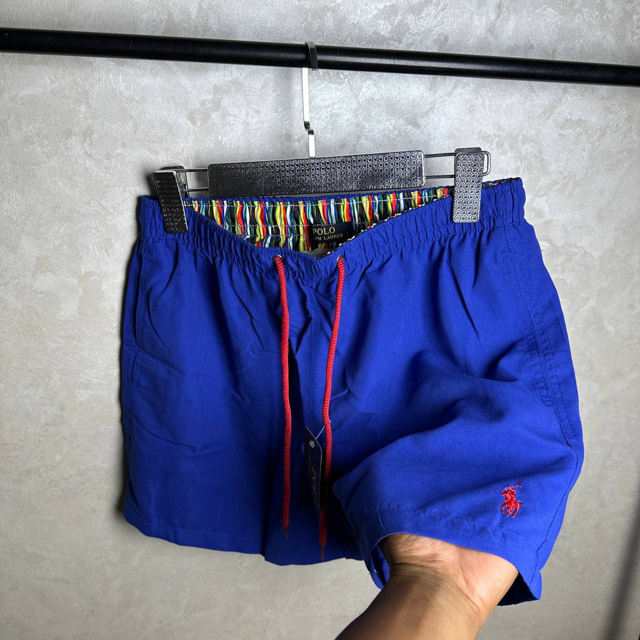 VELVO POLO SHORT - BLUE