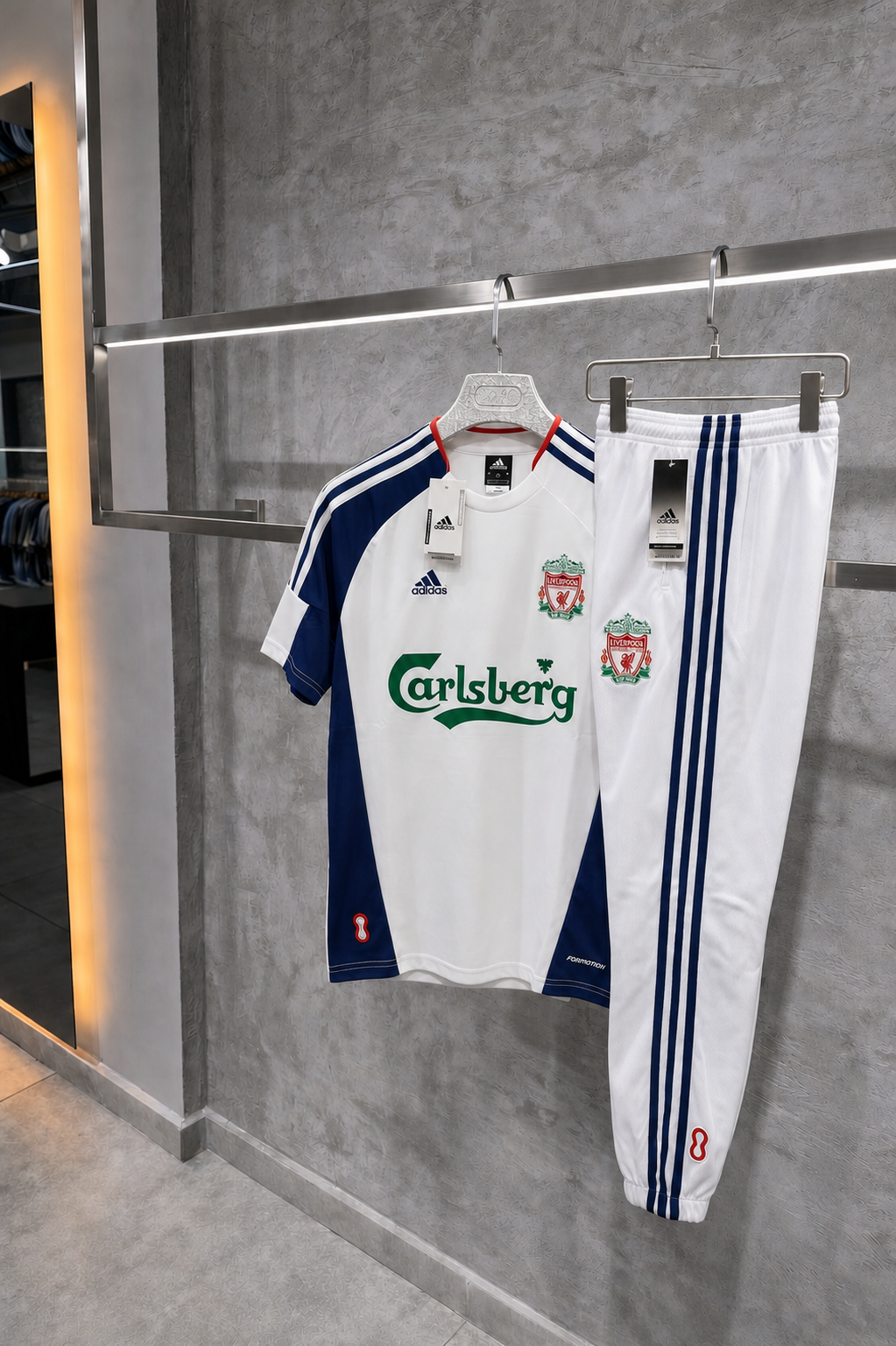 Liverpool White Retro Tracksuit Set 2026