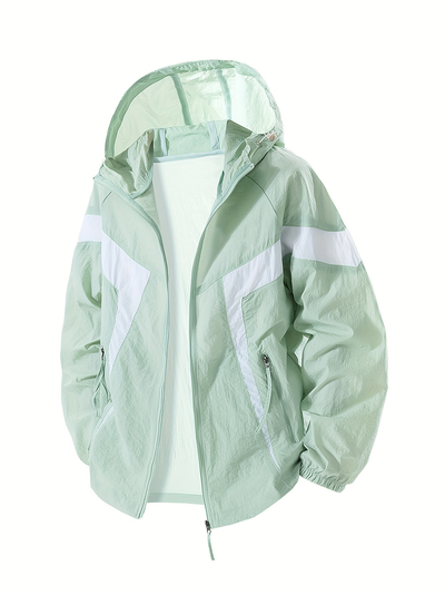 Urban Stripe Hooded Jacket