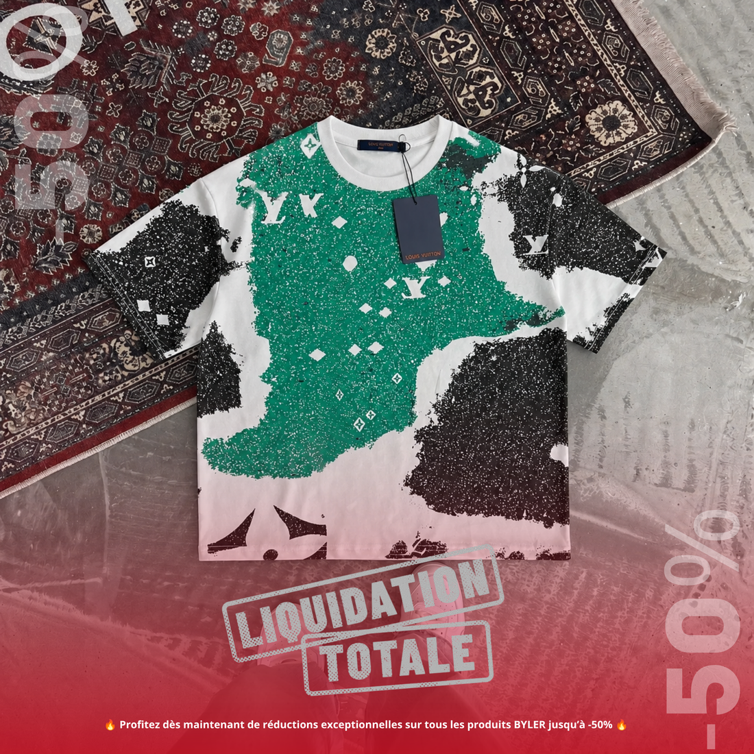 T-SHIRT SPLASH LV