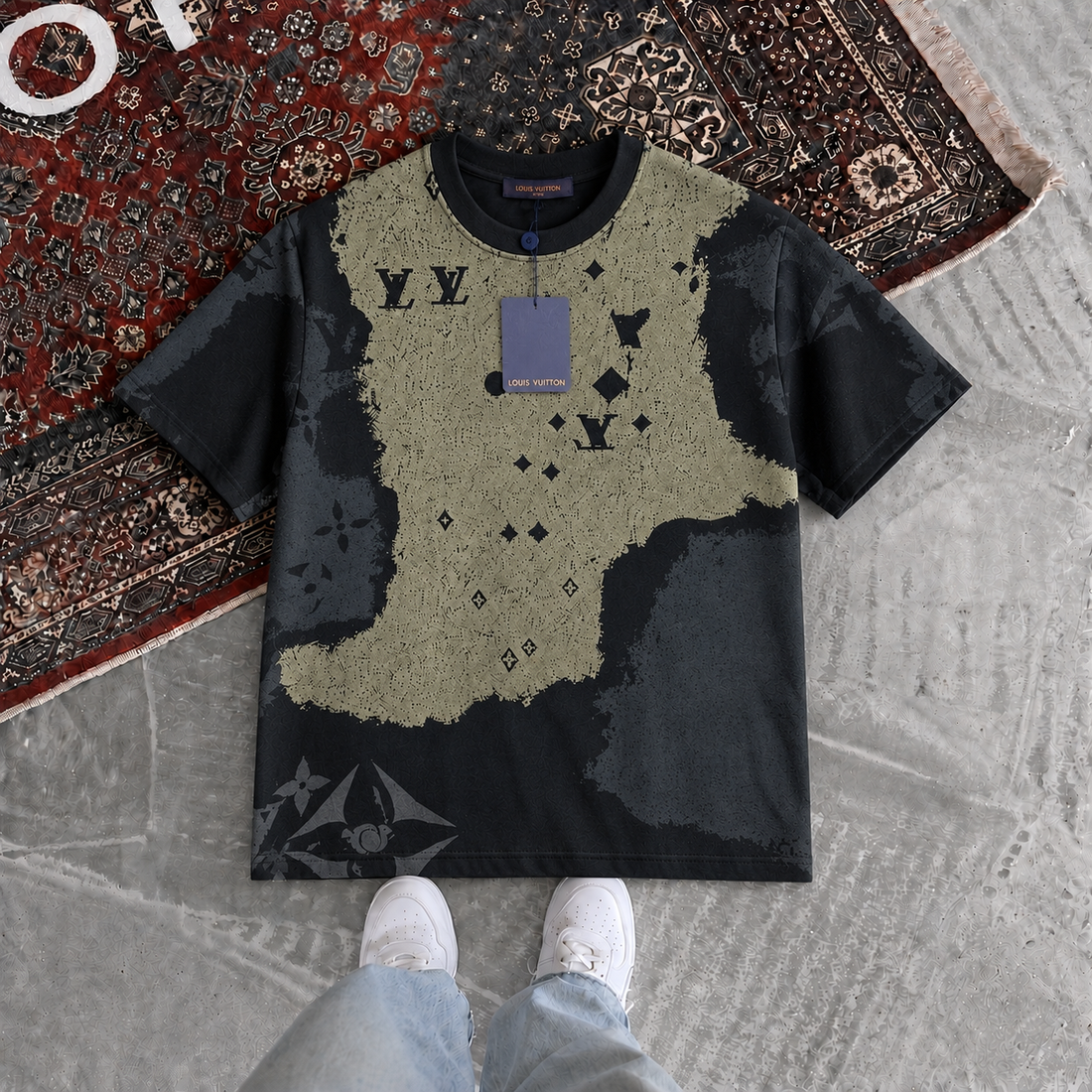 LV T SHIRT BLACKSOUL