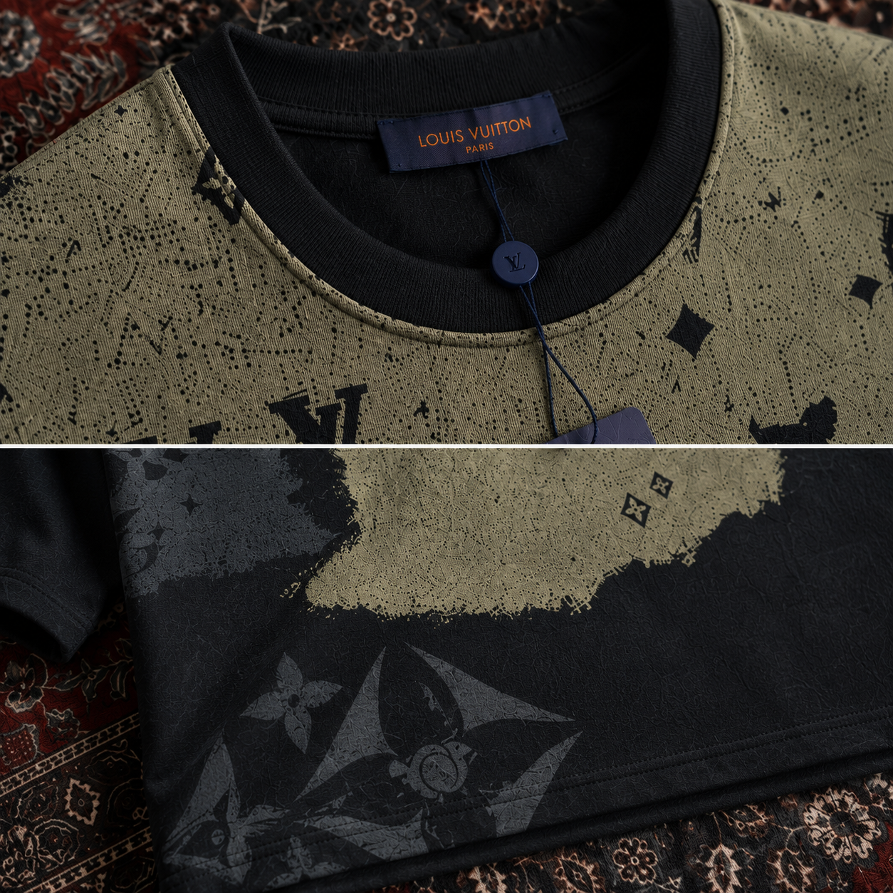 LV T SHIRT BLACKSOUL