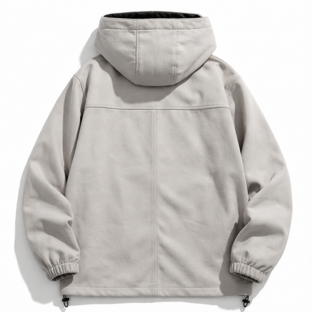 VANJA GREY OVERSIZED JACKET