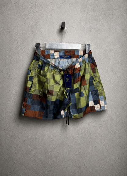LV SHORT MONOGRAM GREEN