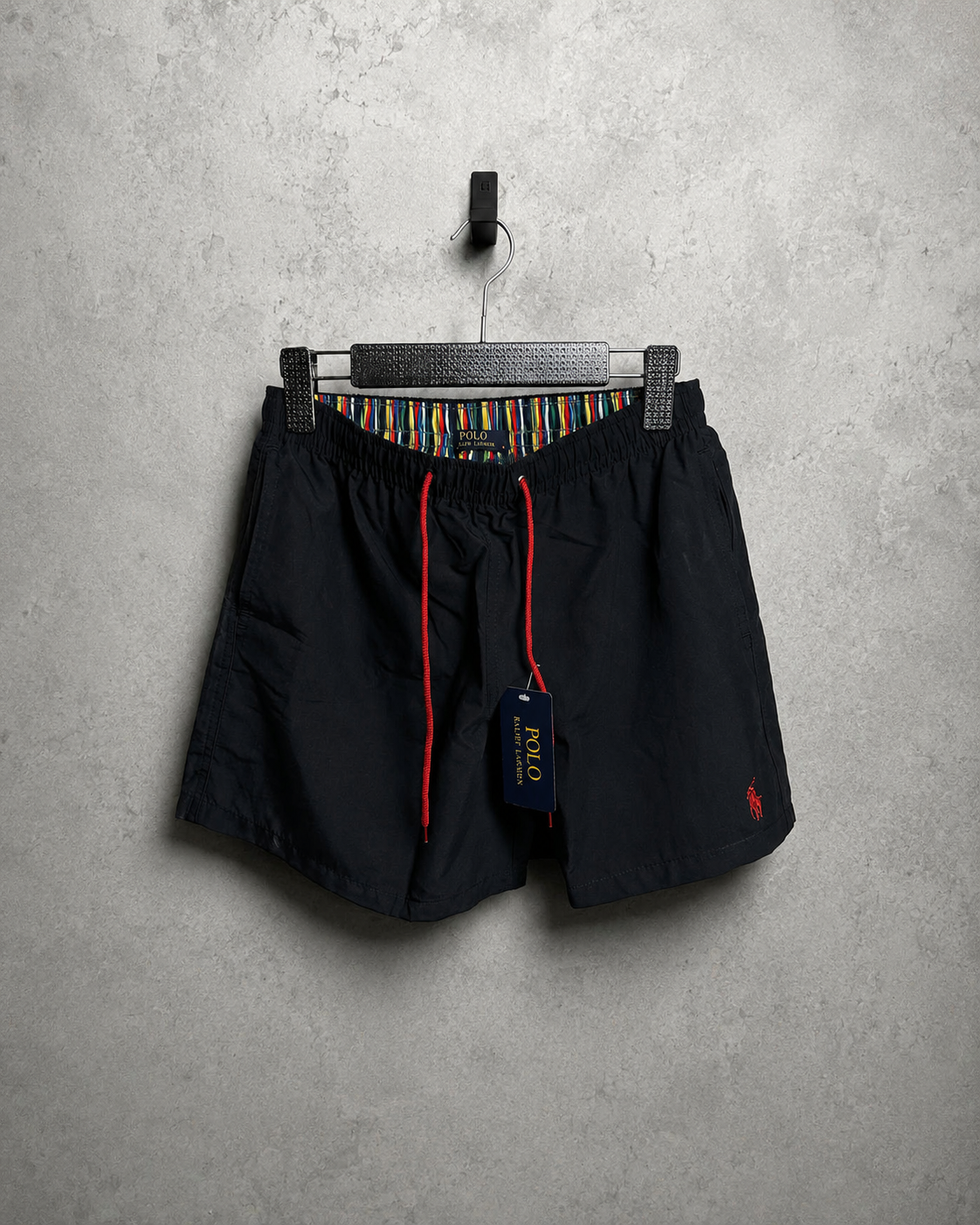 VELVO POLO SHORT - BLACK