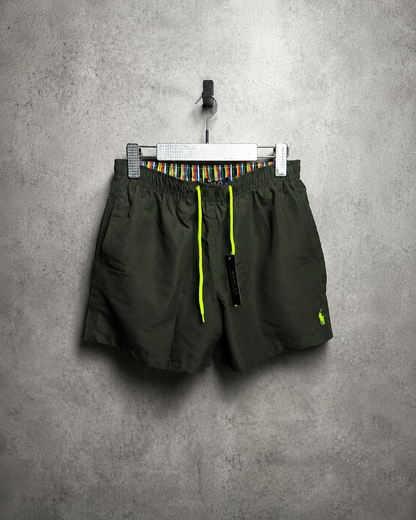 VELVO POLO SHORT - OLIVE