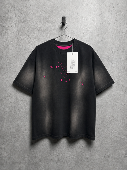 T-shirt Oversized Volcano v3 - BLACK