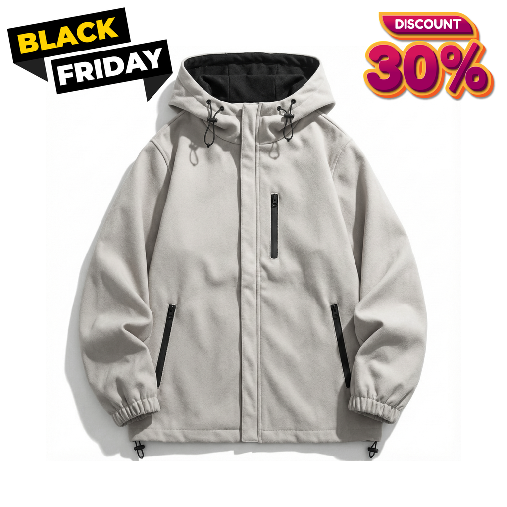 VANJA GREY OVERSIZED JACKET