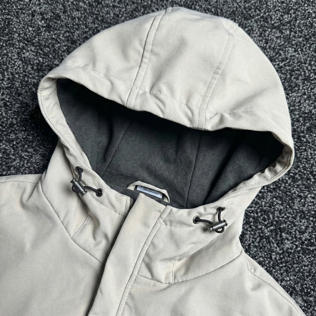 VANJA GREY OVERSIZED JACKET