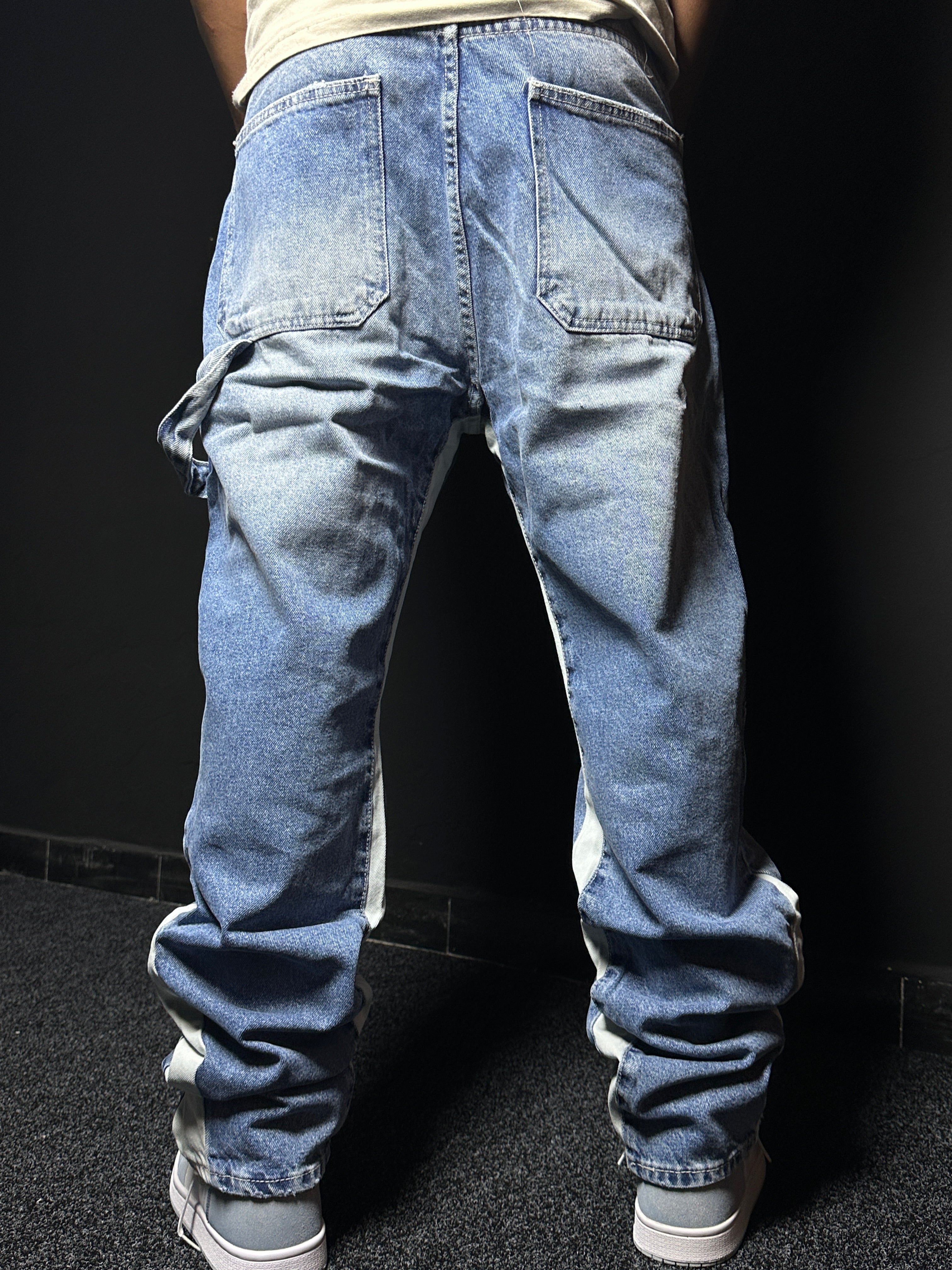ARGO BRAND ORIGINAL BLUE BAGGY JEANS