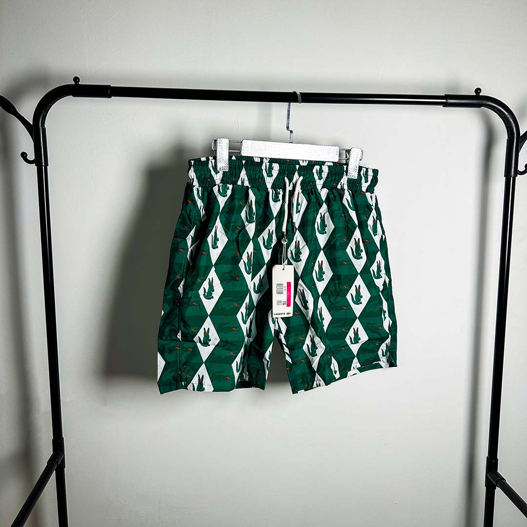 SHORT LACOSTE GREEN - V