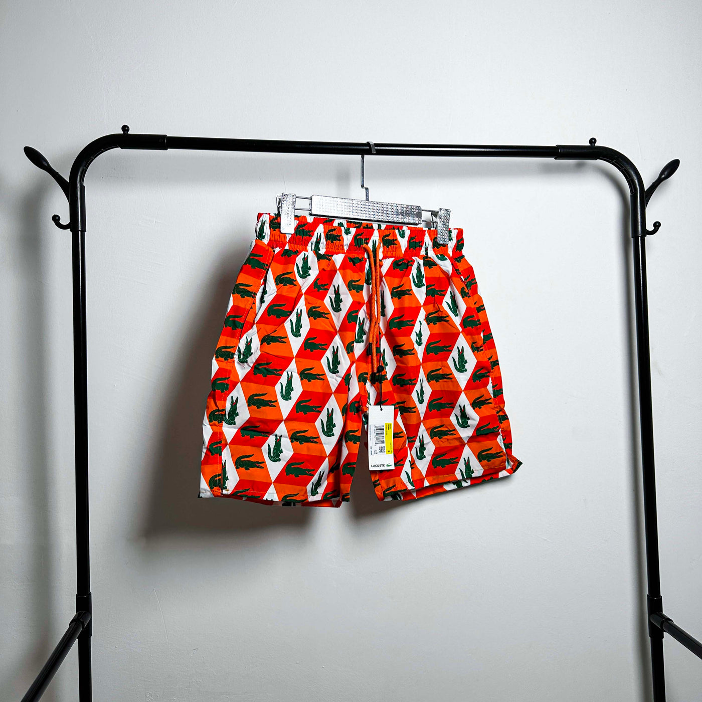 SHORT LACOSTE ORANGE - V