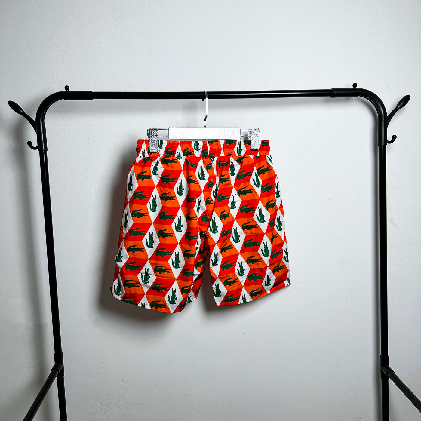 SHORT LACOSTE ORANGE - V