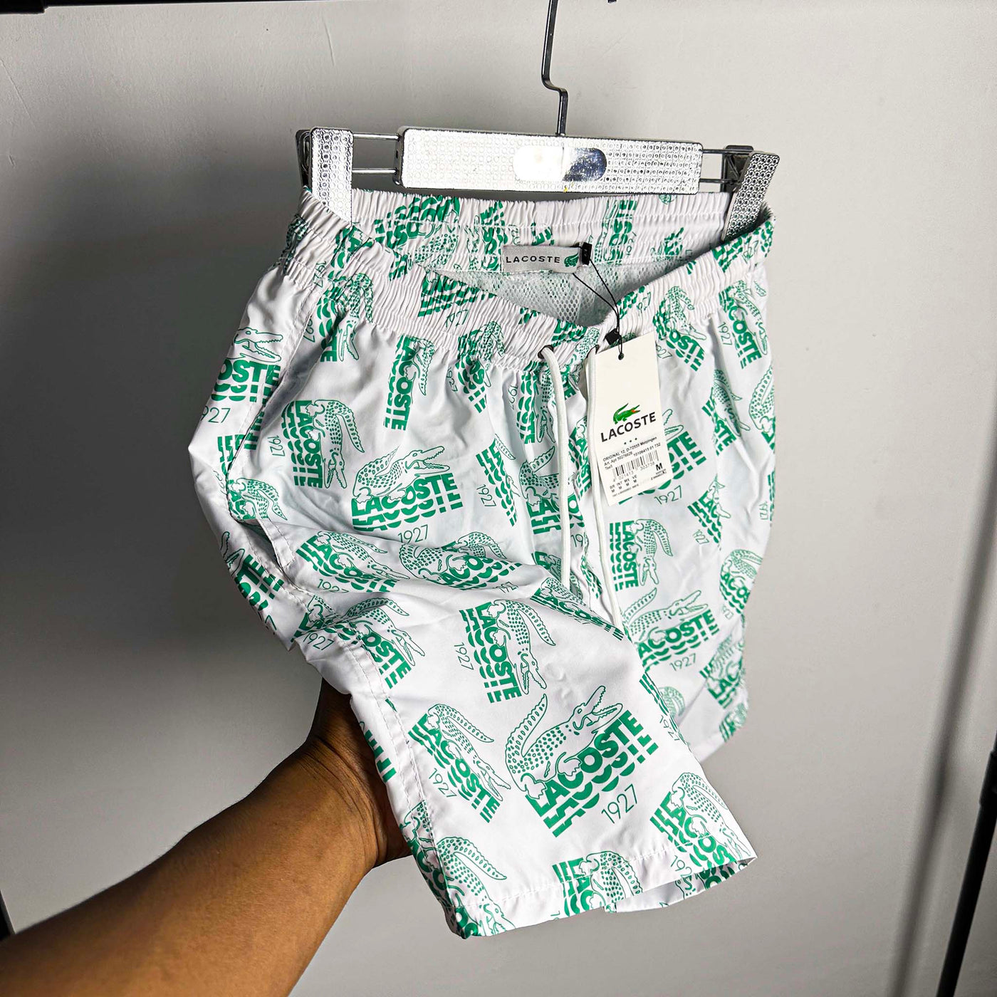 SHORT LACOSTE WHITE - VI