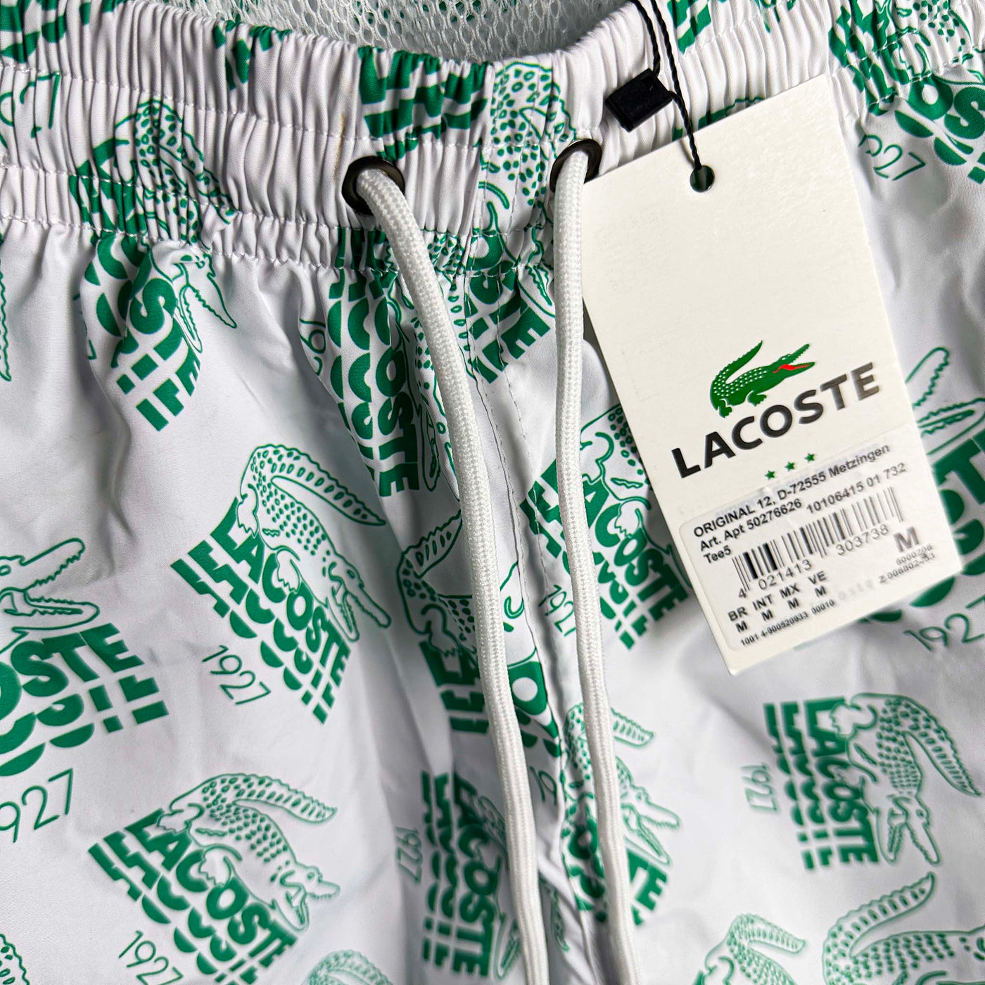 SHORT LACOSTE WHITE - VI