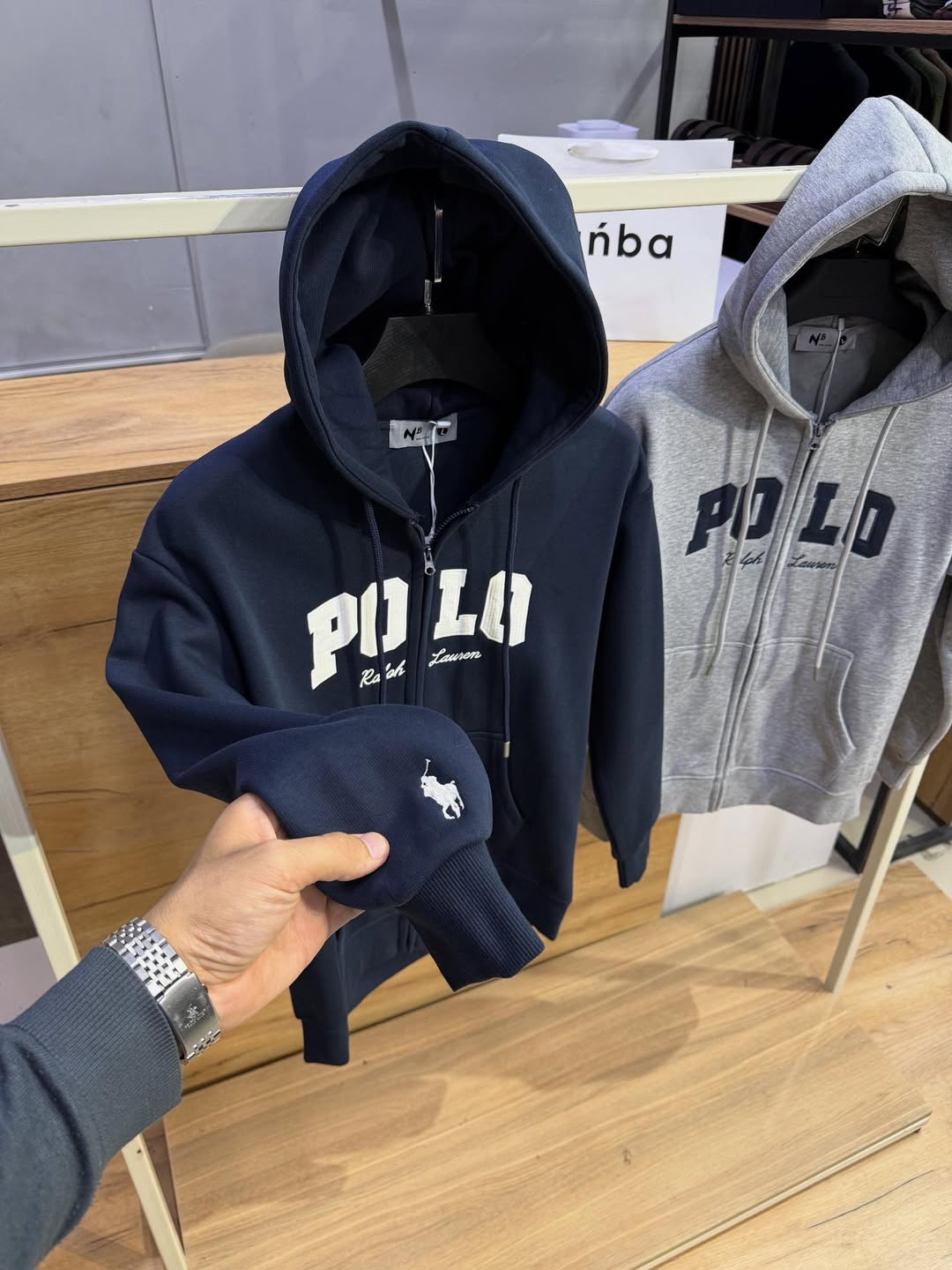 POLO ZIP HOODIE 2025
