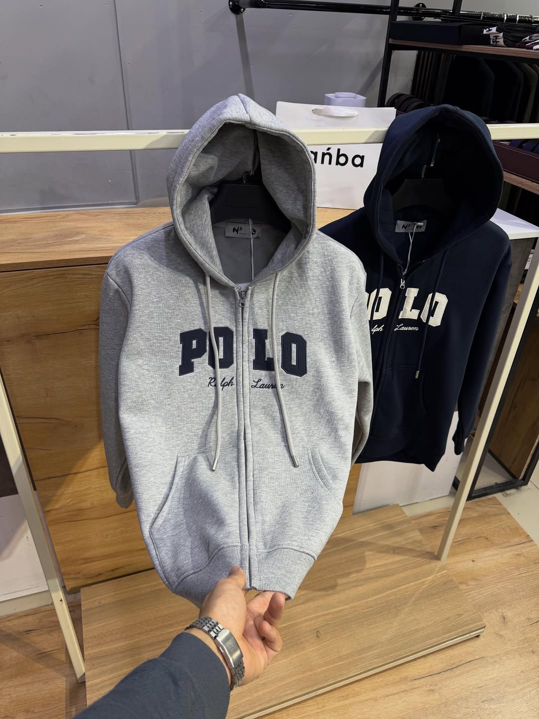 POLO ZIP HOODIE 2025