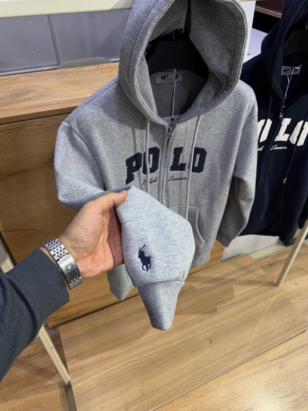 POLO ZIP HOODIE 2025