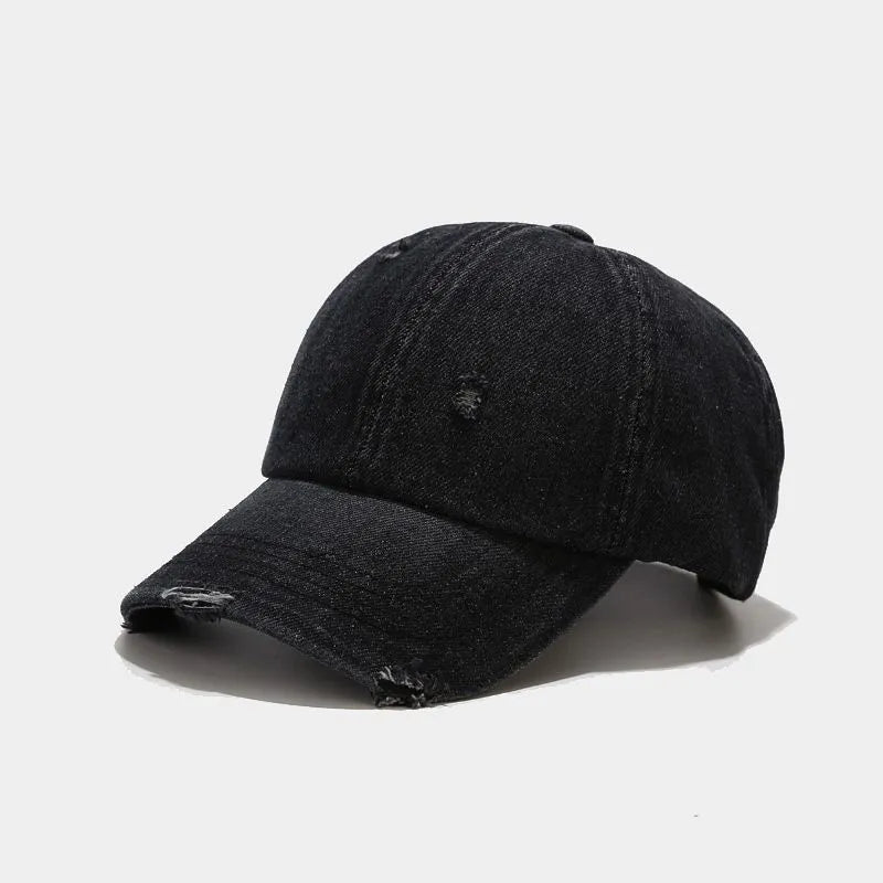 BLACK CAP SIMPLE JEANS