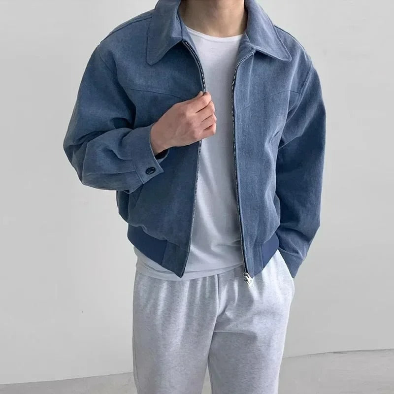 Oversized DAIM-Style Zip-Up Jacket