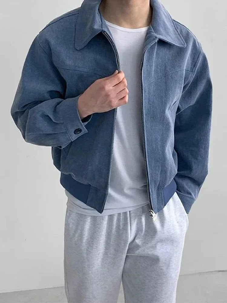 Oversized DAIM-Style Zip-Up Jacket