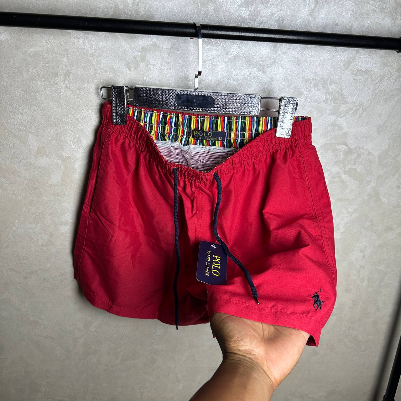 VELVO POLO SHORT - RED