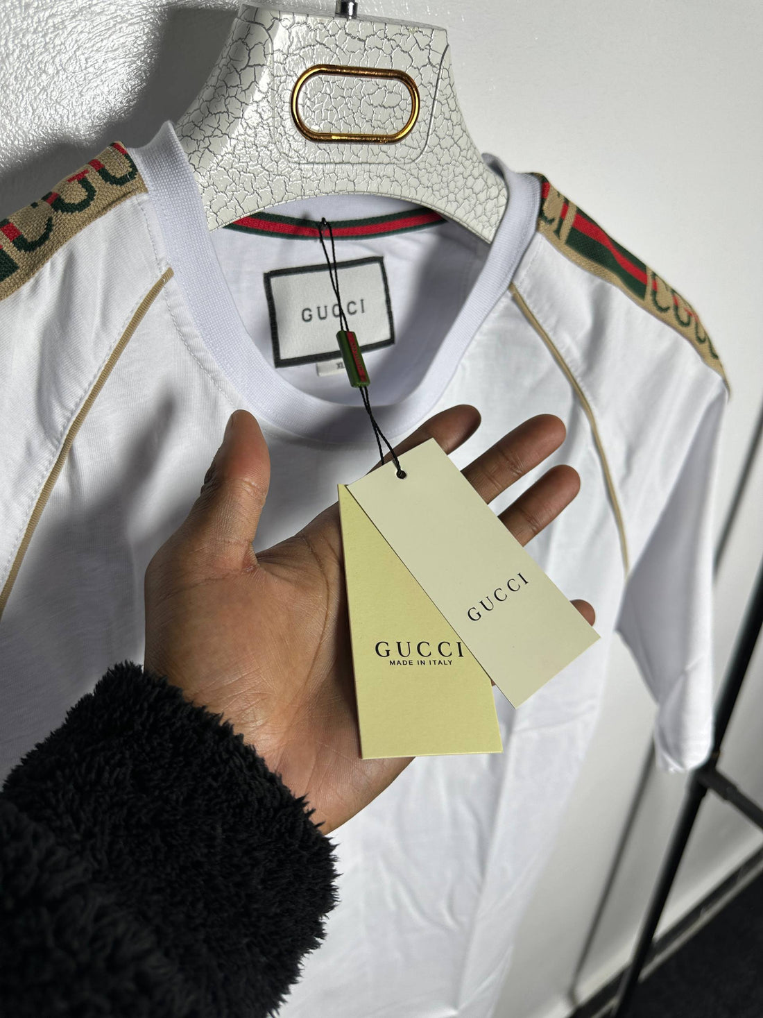 Gucci T-shirt 1:1 Noble edition - WHITE
