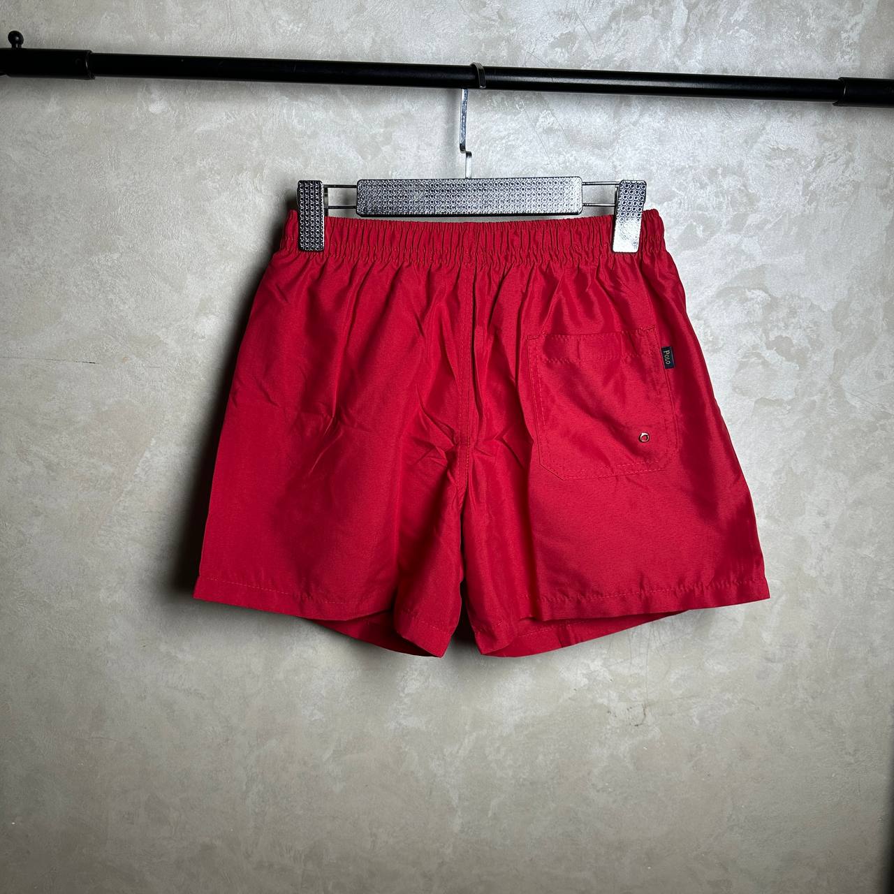 VELVO POLO SHORT - RED