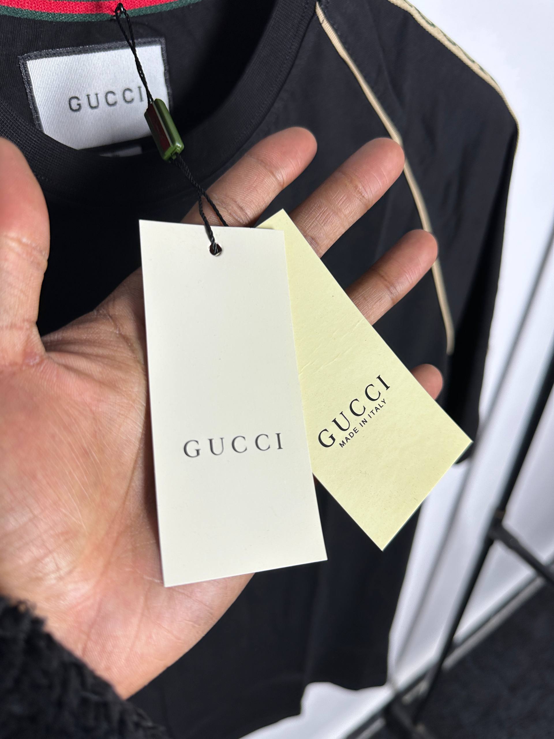 Gucci T-shirt 1:1 Noble edition - BLACK