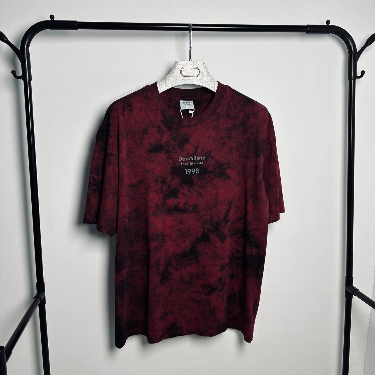 T-shirt OVERSIZED RED VOLCANO