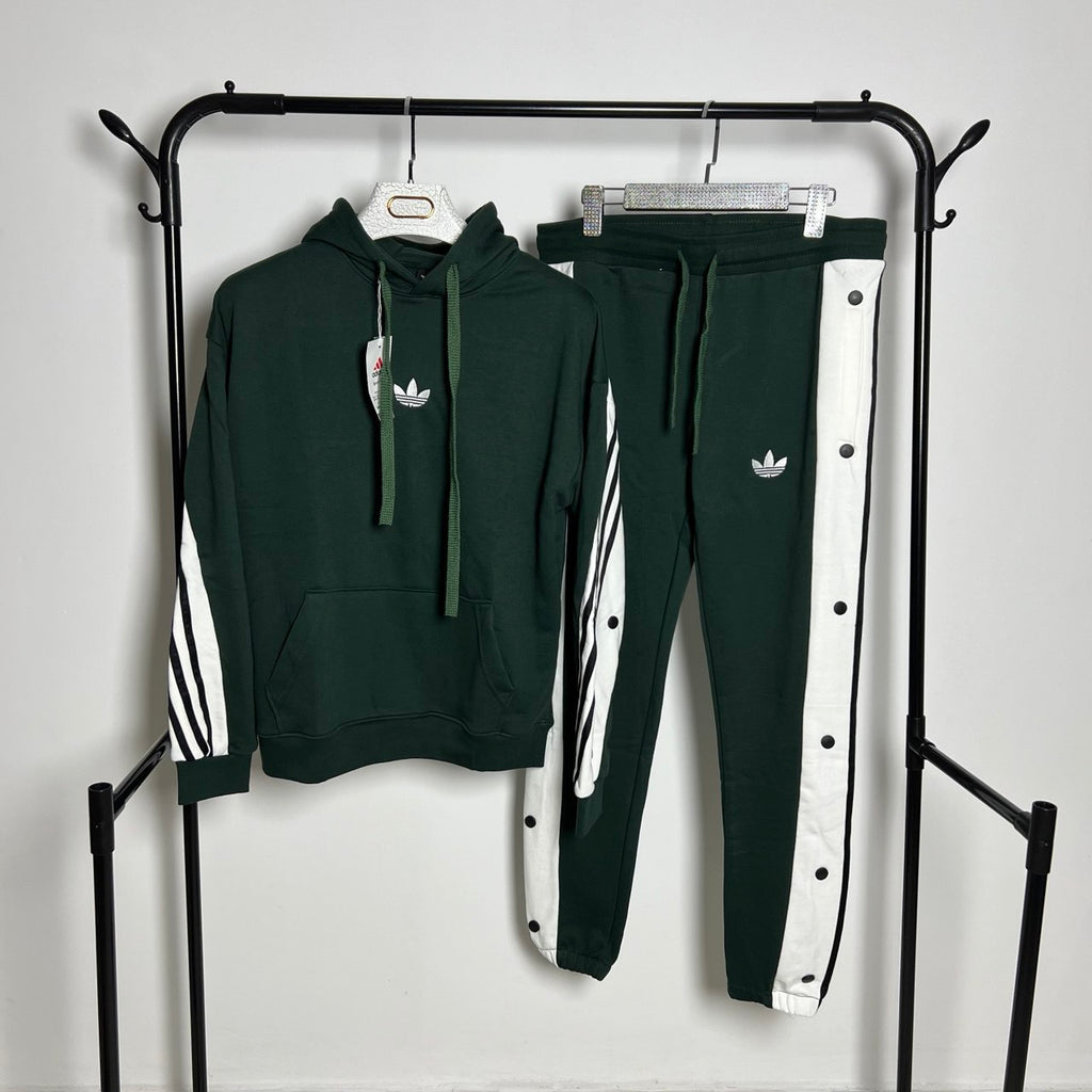 ENSEMBLE 3 BANDES ADIDAS VERT