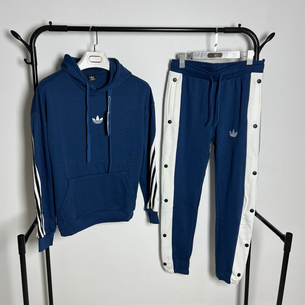 ENSEMBLE 3 BANDES ADIDAS BLUE