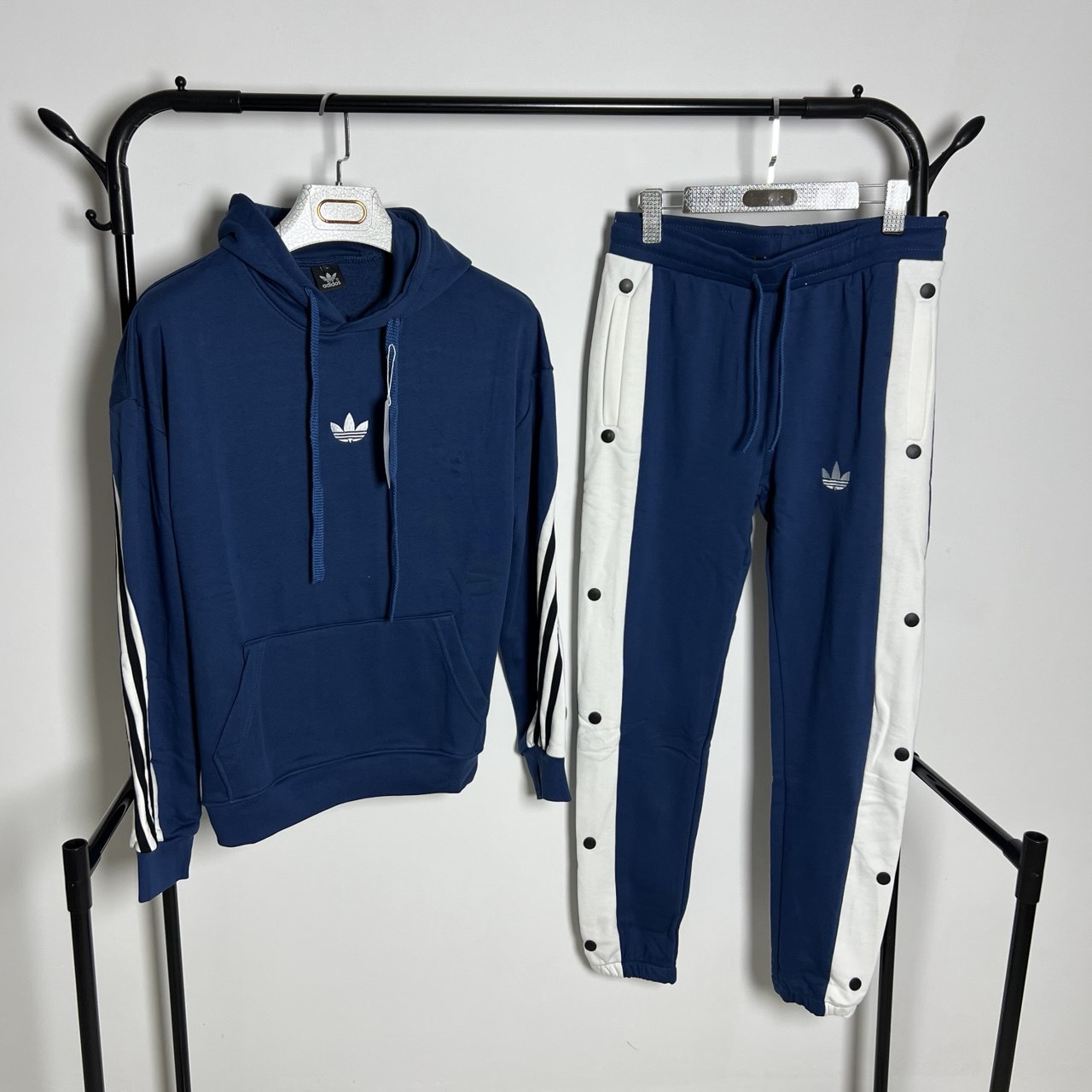 ENSEMBLE 3 BANDES ADIDAS BLUE