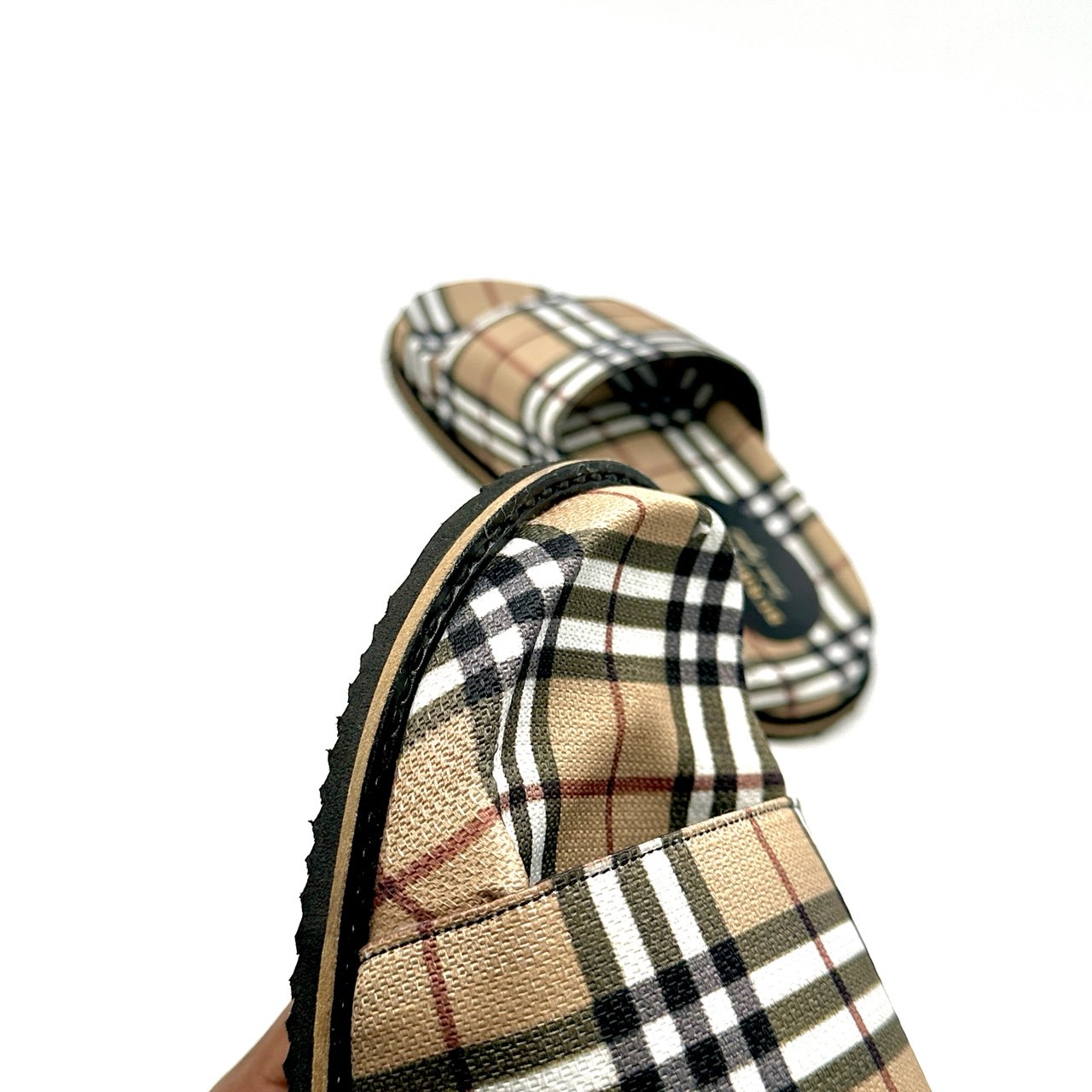 SANDALE BURBERRY Check Step