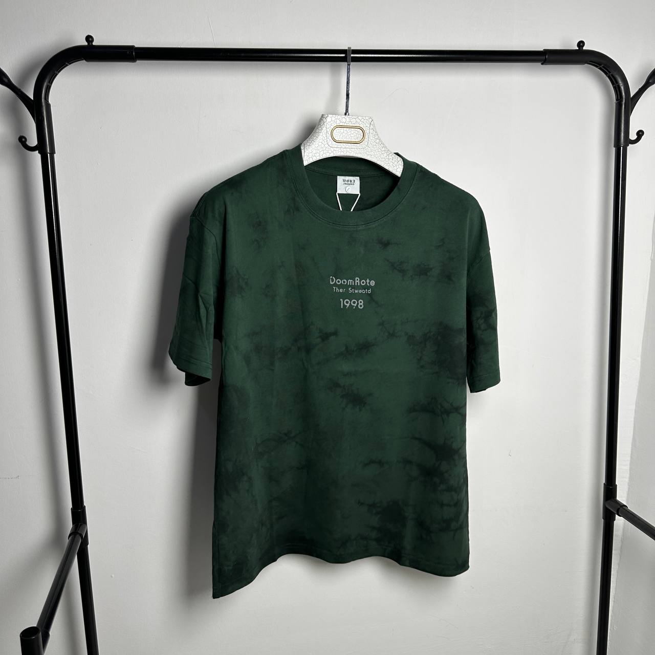 T-shirt OVERSIZED GREEN VOLCANO