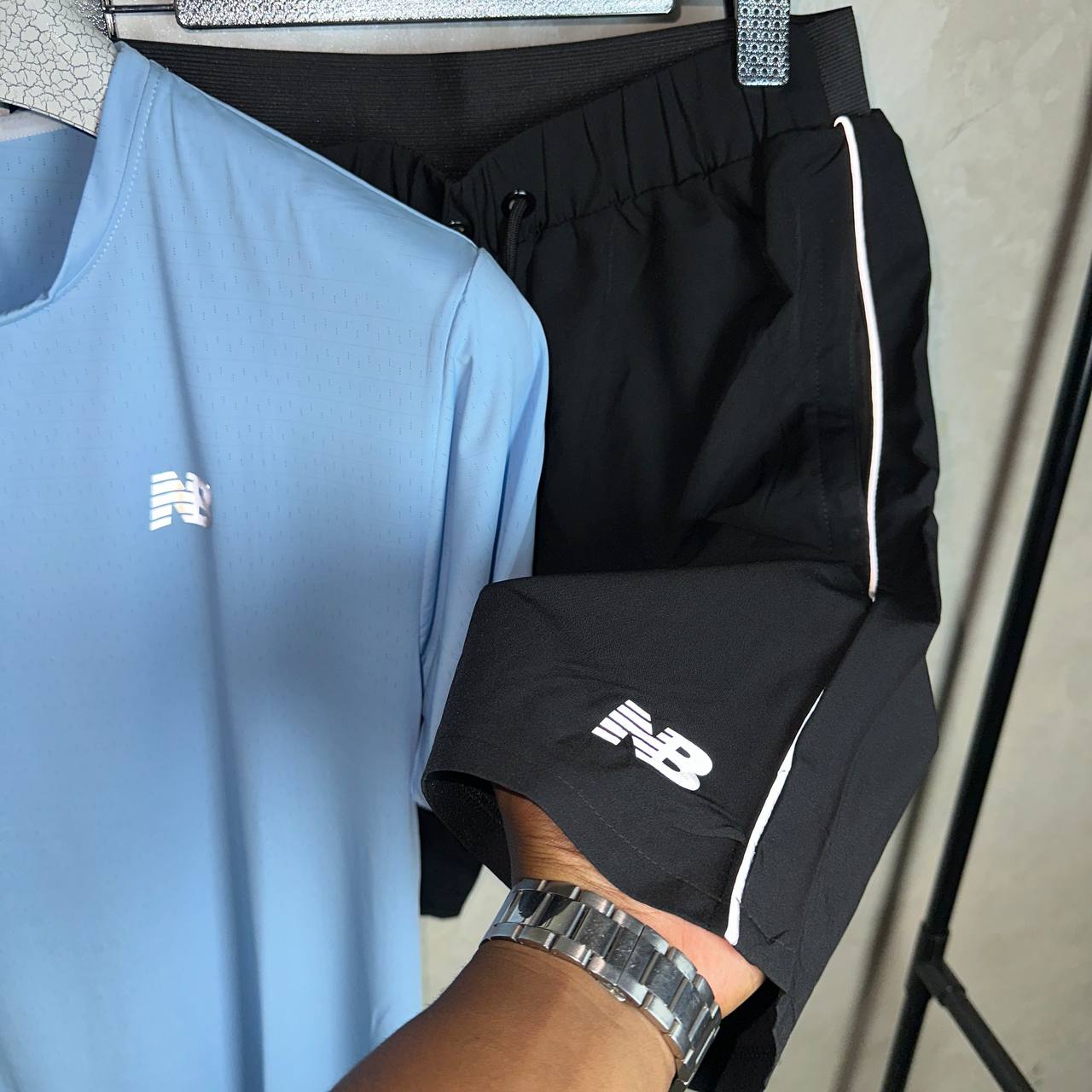ENSEMBLE NEW BALANCE ELECTRICAL - BLEU CIEL