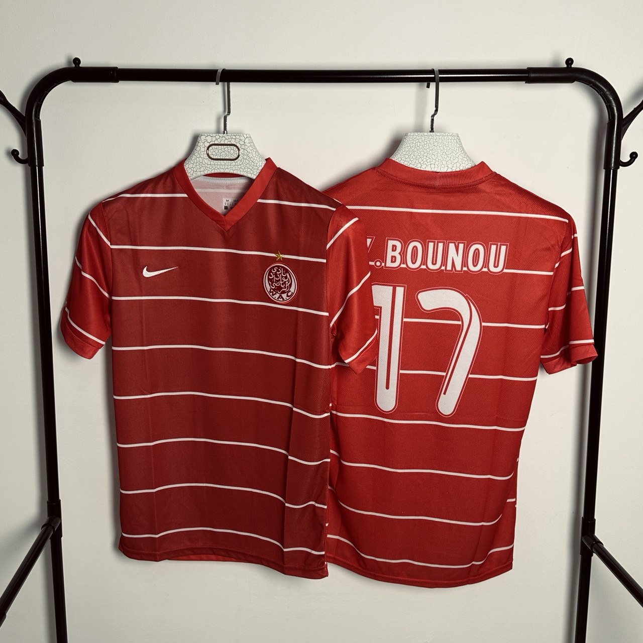 WYDAD AC  : RETRO JERESEY BOUNOU KIT 2011-2012