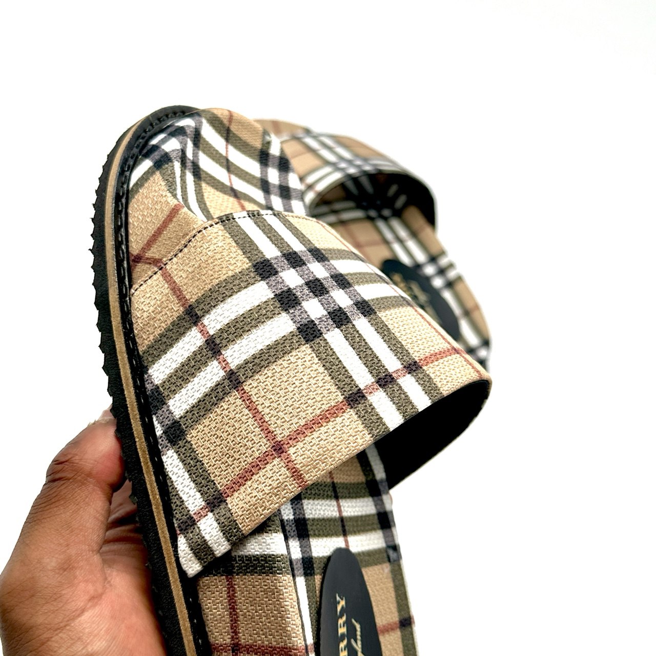 SANDALE BURBERRY Check Step