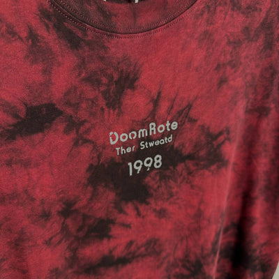 T-shirt OVERSIZED RED VOLCANO