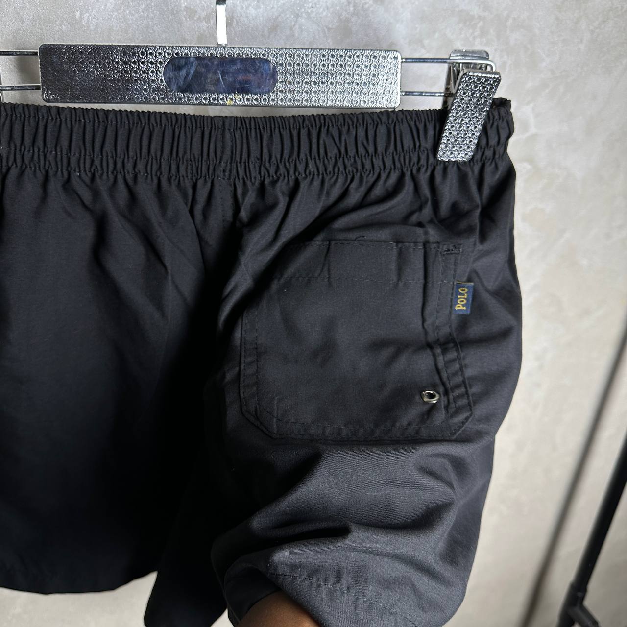 VELVO POLO SHORT - BLACK