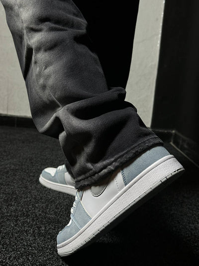 BLACK GRADIENT BAGGY JEANS