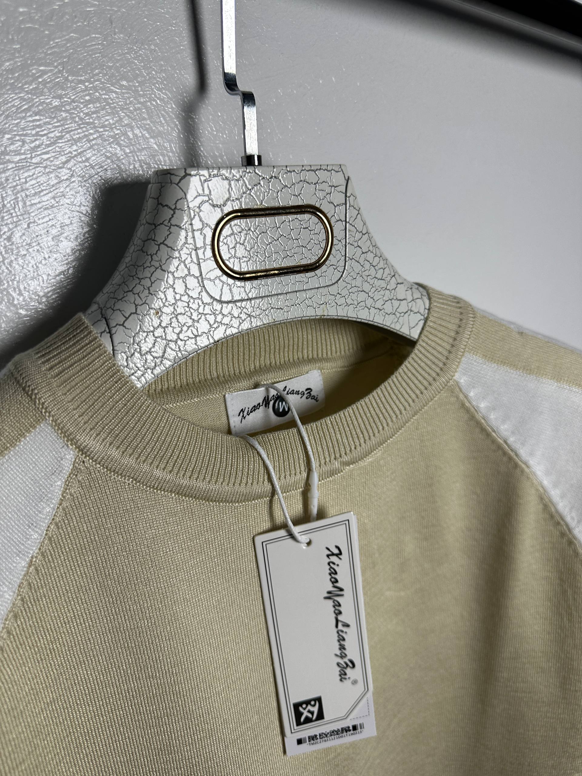 BasicFit cotton T-shirt - BEIGE
